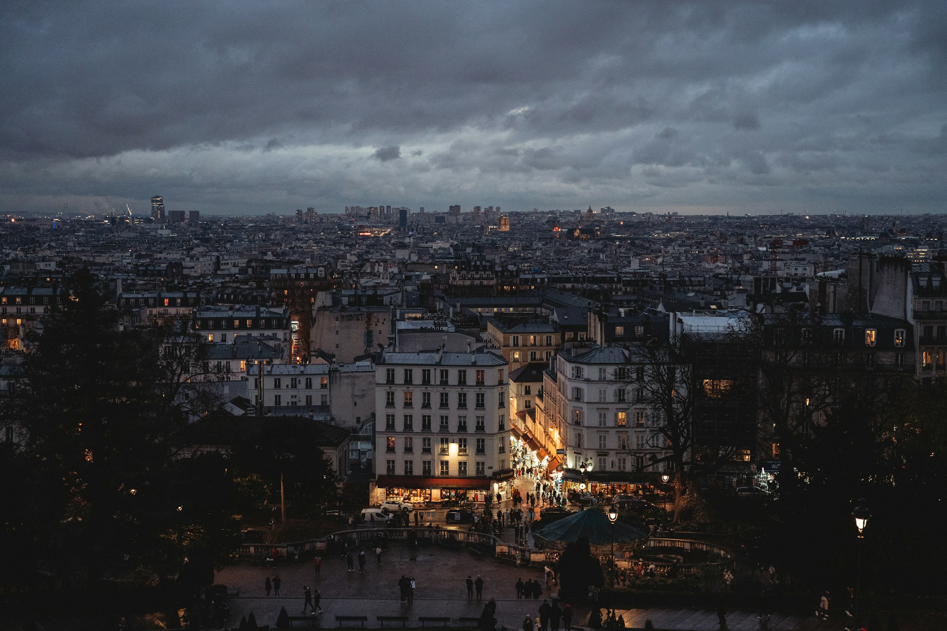 Montmartre akşam