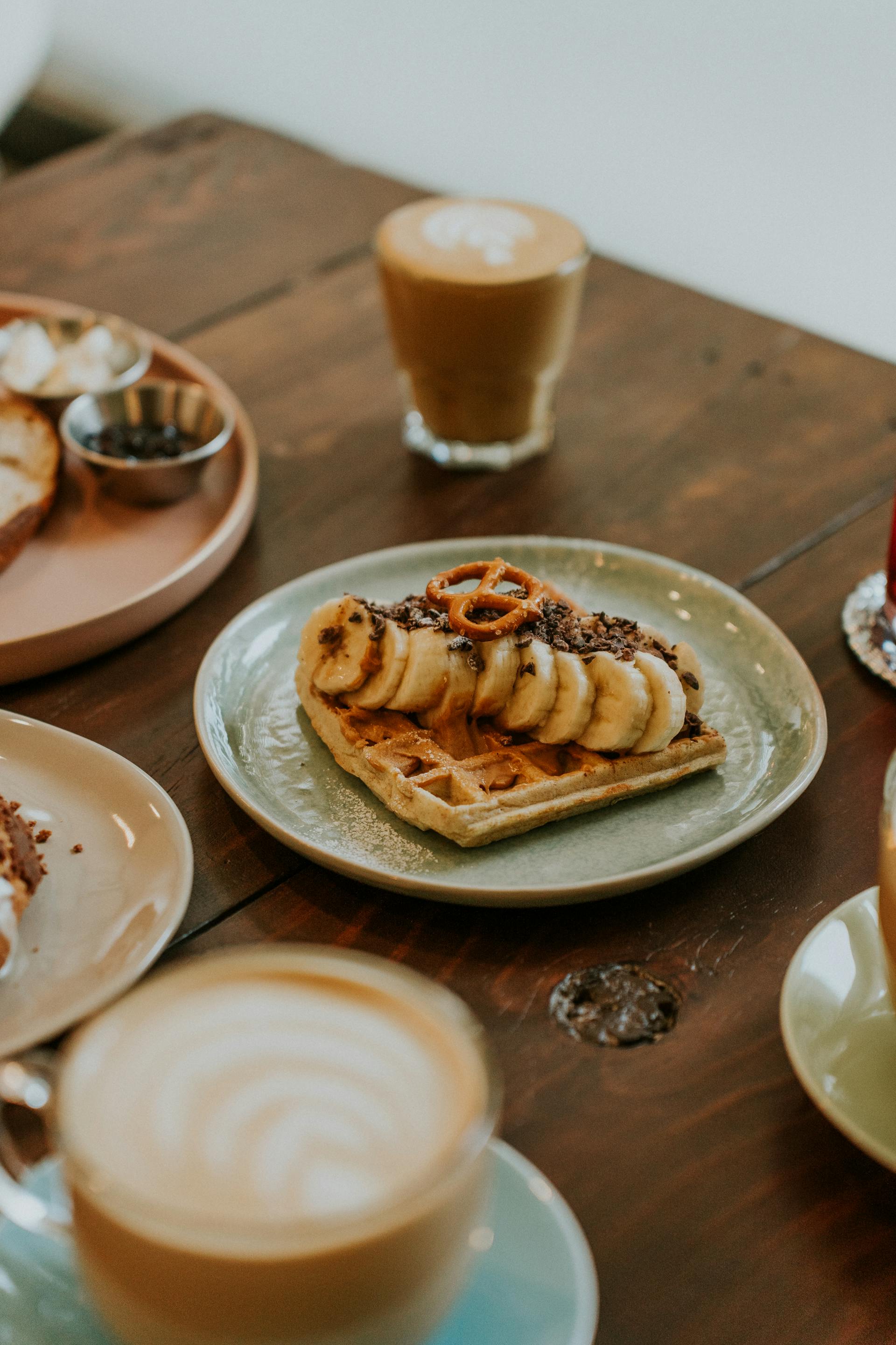 Tahinli Muzlu Waffle