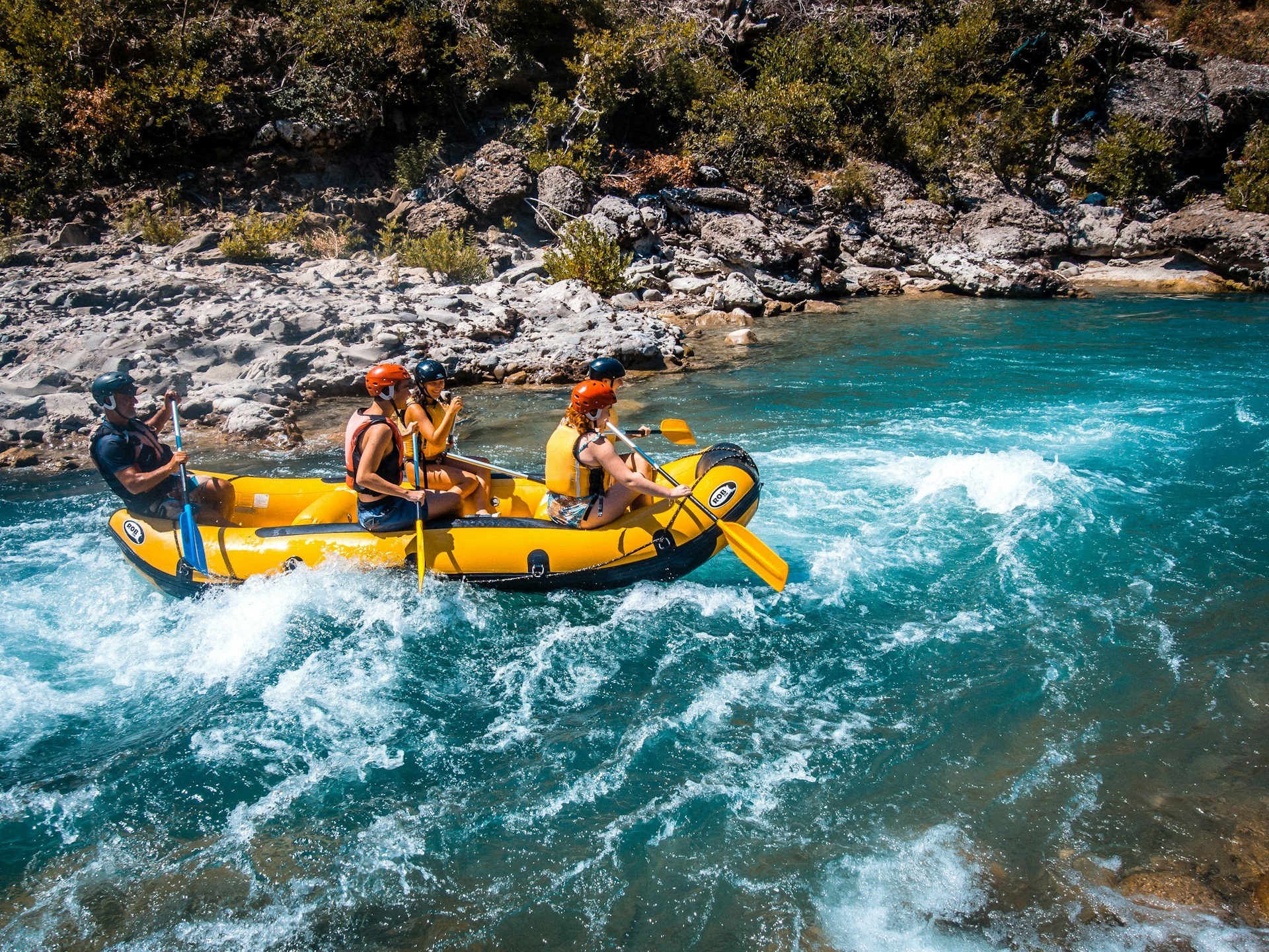rafting