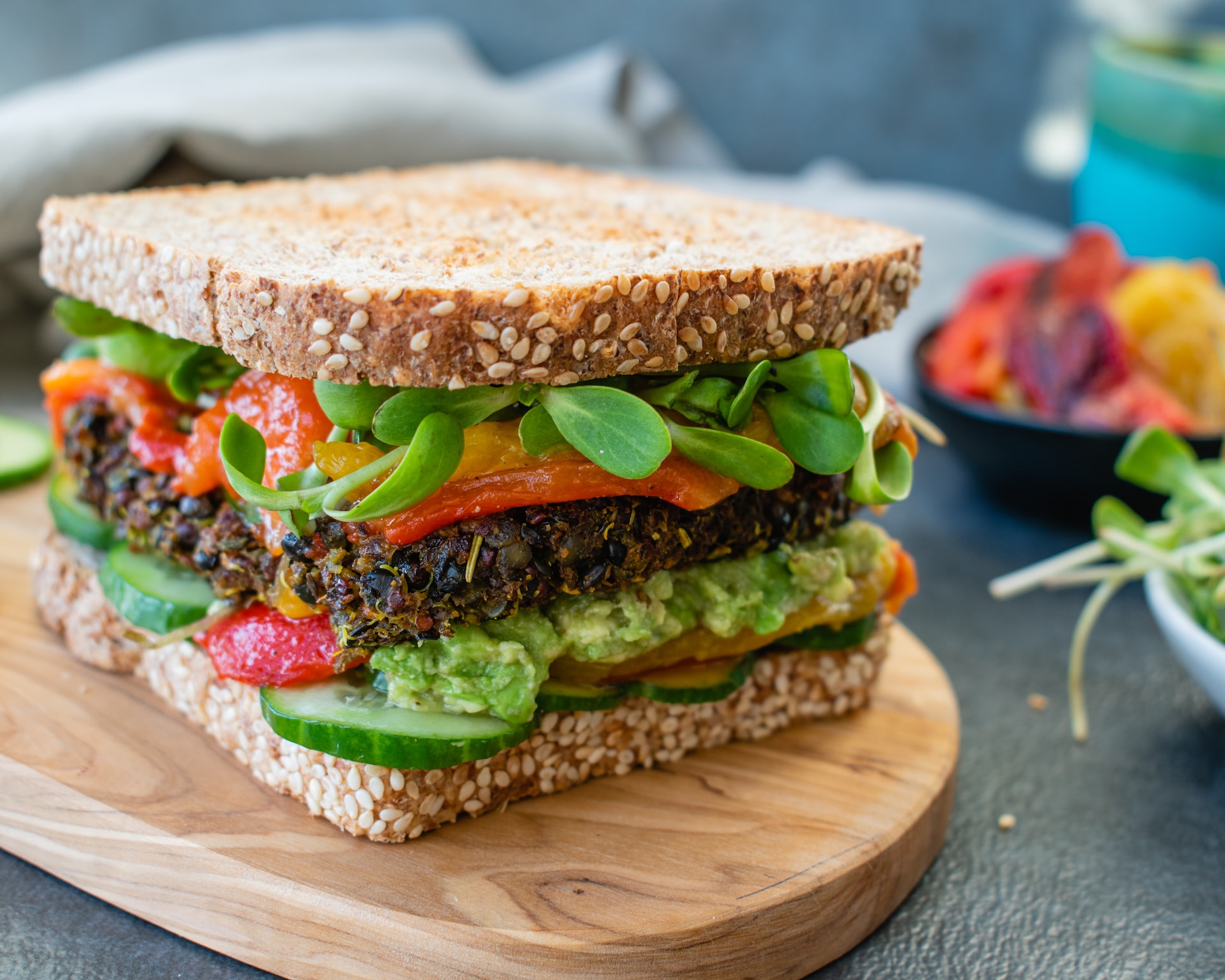 Vegan burger